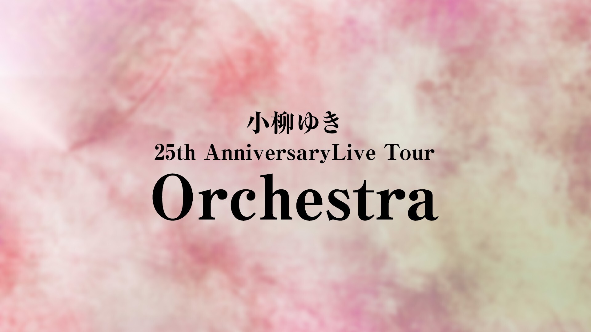 小柳ゆき25th Anniversary Tour